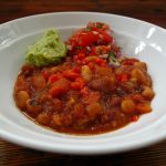 Bean chilli is good both for dinner parties and nights in.