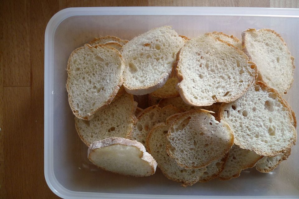 Stale bread? Dry it, give it a fancy name.