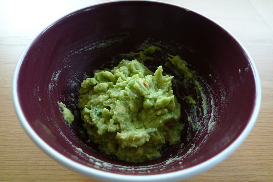 Guacamole is my favourite. Ripe avocados are key.