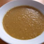 Yellow lentil soup - the original and most soothing.