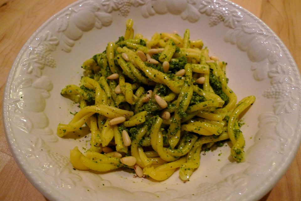 Pesto is fast to make, fresh and really quite luxurious.