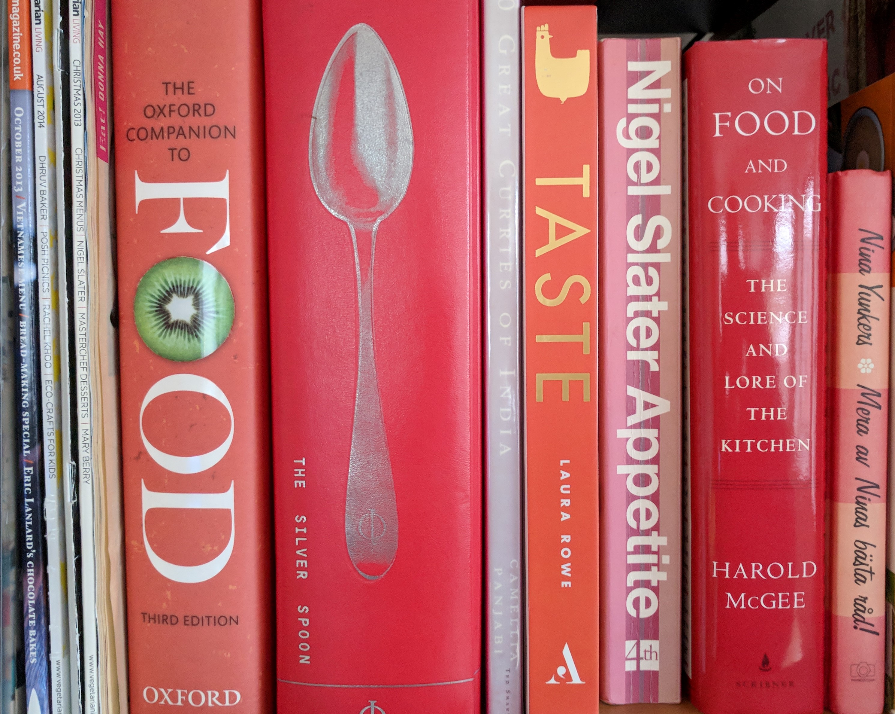 Book Shelf Caroline S Cookbook